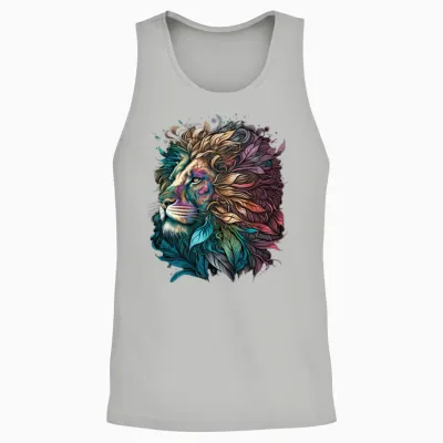 Lion Colors Unisex Tank Top - Ash