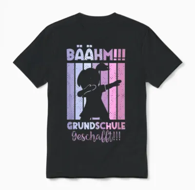 Grundschule Absolvent Abgänger Grundschule Abschluss 2026 Unisex T-Shirt - Black