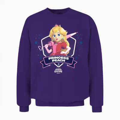 The Super Mario Galaxy Movie Princess Peach Champion Unisex Sweatshirt - Purple