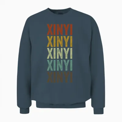 Xinyi China Retro Vintage Unisex Sweatshirt - Dark Heather