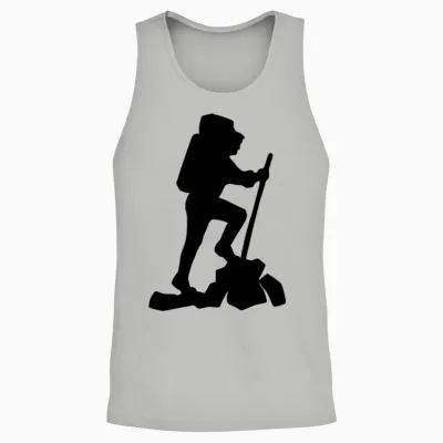 Hiking Unisex Tank Top - Ash