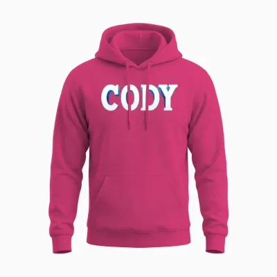 Retro - Cody Unisex Hoodie - Heliconia