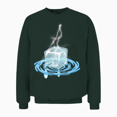 Lightning Strikes Unisex Sweatshirt - Forest