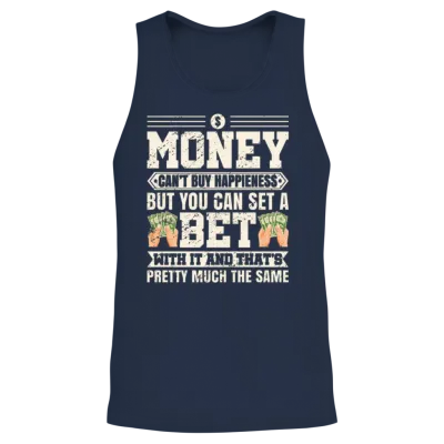 Parlay Sports Betting Unisex Tank Top - Navy