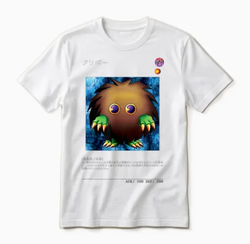 Yu-Gi-Oh! Battle Merch Papl1456 Von Kuriboh Mit Grafik-Gaming-Kartenmotiv Unisex T-Shirt in White