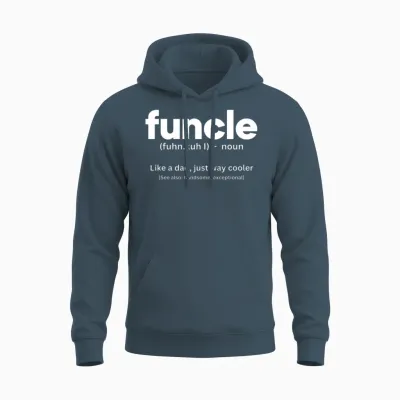 Funcle | Best Uncle Gift Unisex Hoodie - Dark Heather