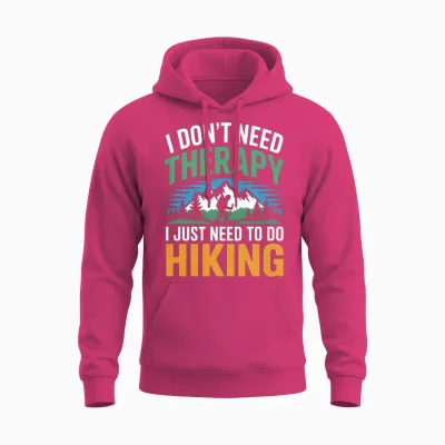 Hiking Lover Unisex Hoodie - Heliconia