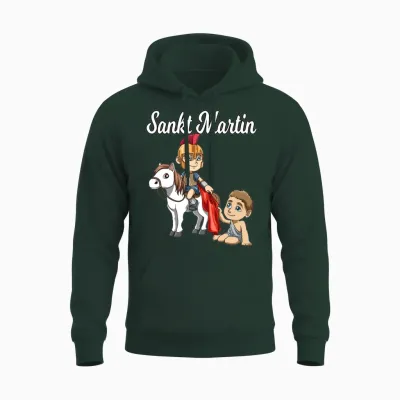 Saint Martin St Martin Unisex Hoodie - Forest