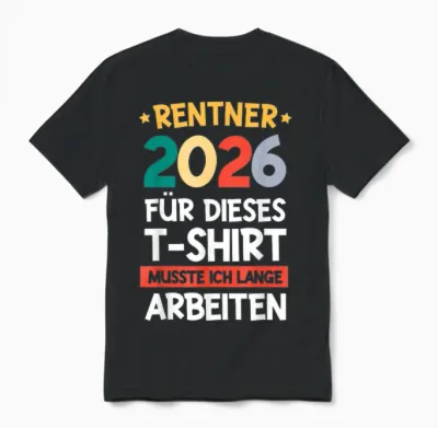 Retirement Retirement Man Retirement 2026 Retired Unisex T-Shirt - Black