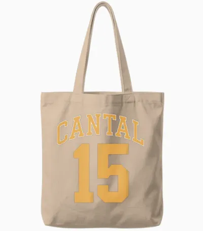 Cantal 15 T-Shirt, Black, S Tote Bags - Natural