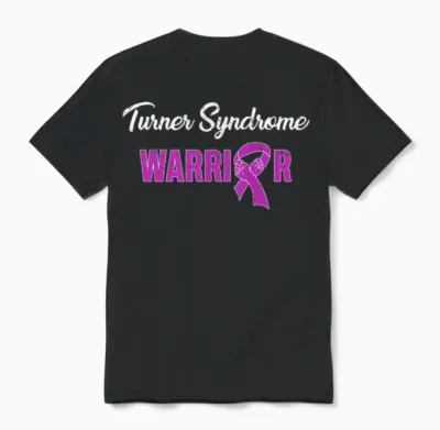 Turner Syndrome Warrior Unisex T-Shirt - Black