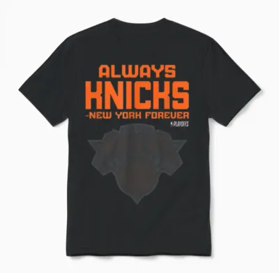 Mantra Knicks Plakat Für Die Nba 2026 Playoffs Unisex T-Shirt - Black