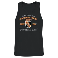 5th Special Forces Group 5th Sfg Unisex Tank Top - Black – 2