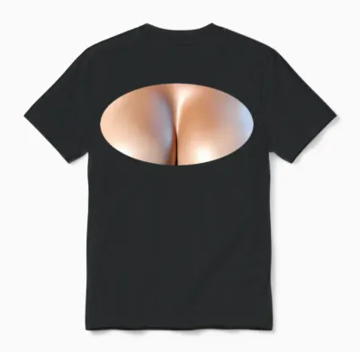 Fake Boobs Unisex T-Shirt - Black