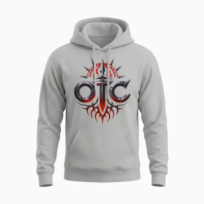 Men Women Children Otc Bloodline Roman Wrestling Fan Main Event Unisex Hoodie - Ash
