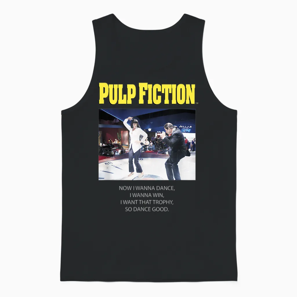 Dance Good Classic Movie Zitat Grafik Unisex Tank Top in Black