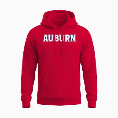 Retro - Auburn Unisex Hoodie - Red
