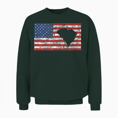 South Carolina Charleston Columbia North Charleston Pleasant Unisex Sweatshirt - Forest