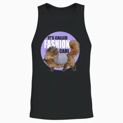 Dcc It's Called Fashion Carl Princess Donut Book Series Unisex Tank Top - Black