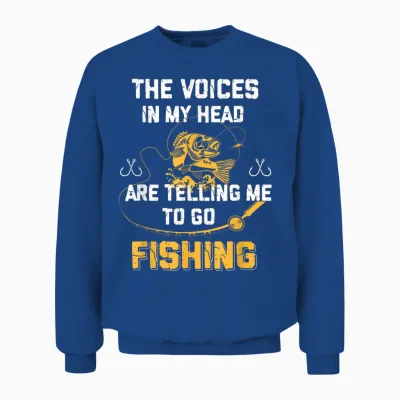Fishing Gifts Funny Fisherman Unisex Sweatshirt - Royal