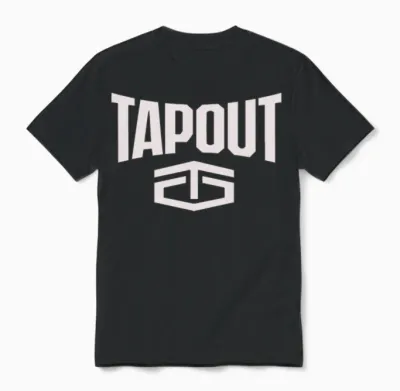 Tapout Logo New Unisex T-Shirt - Black