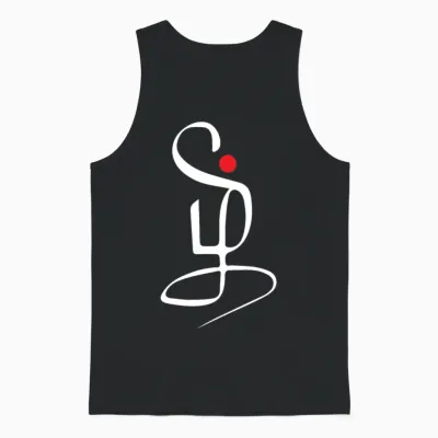 Tamil Language and Tamil Pride Unisex Tank Top - Black