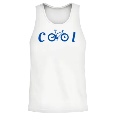 Cool Bike Vintage Unisex Tank Top - White