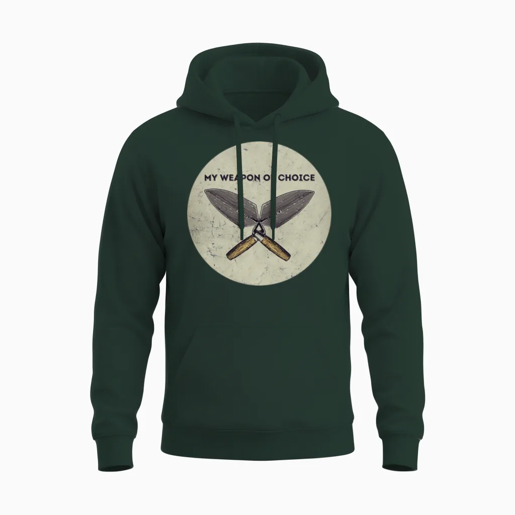 Funny Archaeology Weapon Unisex Hoodie in Forest