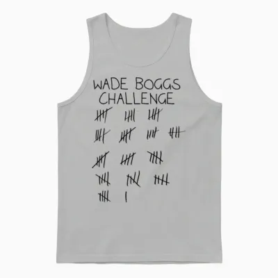 Wade Boggs Challenge Always Sunny Unisex Tank Top - Ash