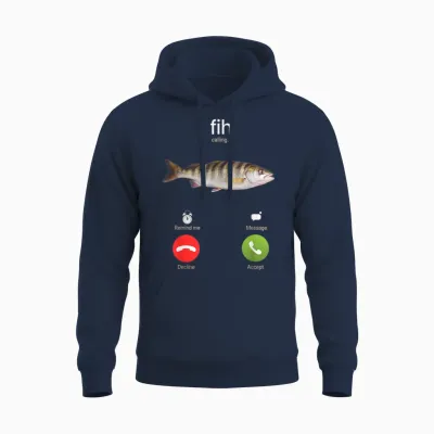 Fih Tshirt Shoes Fish Funny Misspelled Fish Meme Fih Humor Unisex Hoodie - Navy