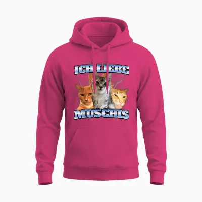 Ich Liebe Muschis Unisex Hoodie - Heliconia