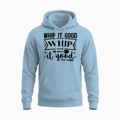 Whip It Good Whip It Good Unisex Hoodie - Light Blue
