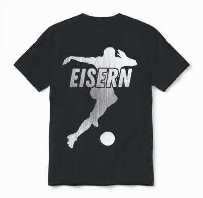 Sport Fan Rot Weiss Unisex T-Shirt - Black