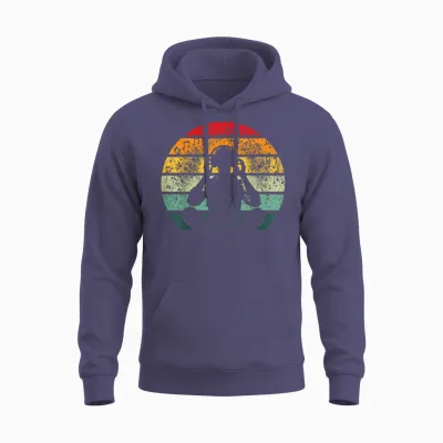 Musik Hören Musiker Sunset Chillen Chill Vibes Sound Unisex Hoodie - Heather Sport Dark Navy