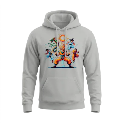 Dragon Ball Design 2024 Summer Time Unisex Hoodie - Ash