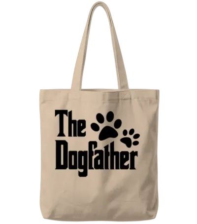 The Dog Father Tote Bags - Natural