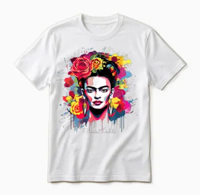 Frida Kahlo - Vielzahl Von Artikeln Unisex T-Shirt - White