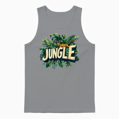 Jungle Adventure Costume for All Ages T-Shirt, Black Unisex Tank Top - Sport Grey