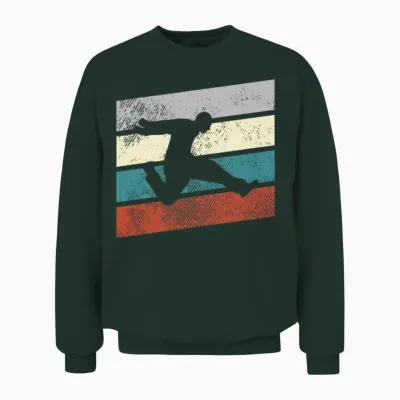 Parkour Retro Unisex Sweatshirt - Forest