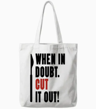 Surgeon Gifts Tote Bags - White