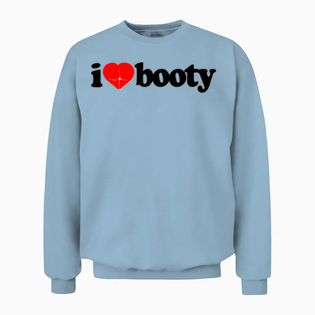 Funny Unisex Sweatshirt in Light Blue