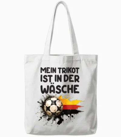 Mein Trikot Ist in Der Wäsche Tote Bags - White