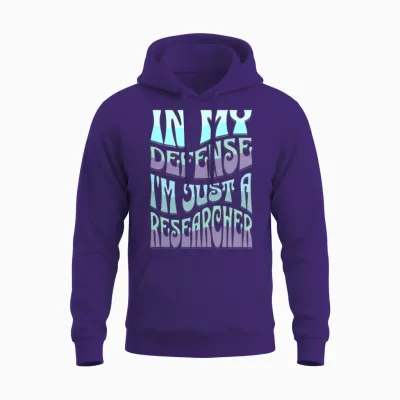 Funny Researcher Unisex Hoodie - Purple