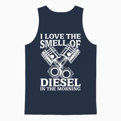 Diesel Unisex Tank Top - Navy