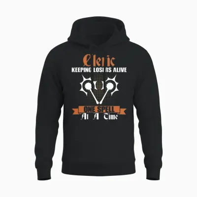 Funny Larp Unisex Hoodie - Black
