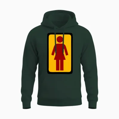 Girl Skateboards Logo Unisex Hoodie - Forest