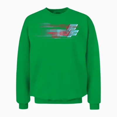 Fast and Furious Blurry Logo Unisex Sweatshirt - Irish Green