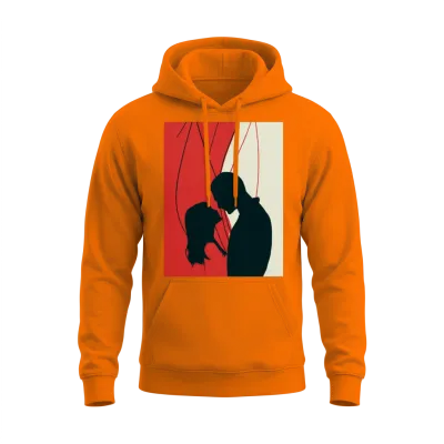 Close Enough Unisex Hoodie - Safety Orange