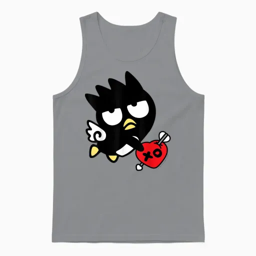 Badtz - Maru Cupid Valentine Unisex Tank Top - Sport Grey