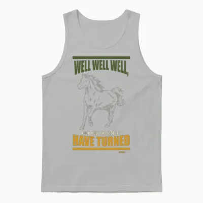 Horse Horse Racing Horse Blend Stallion Unisex Tank Top - Ash